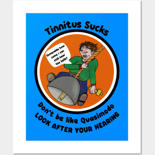 Tinnitus Sufferer Look After Your Hearing Posters and Art